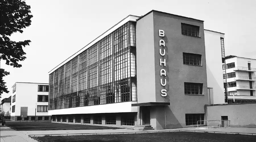 Photo de 1920 de l'école Bauhaus